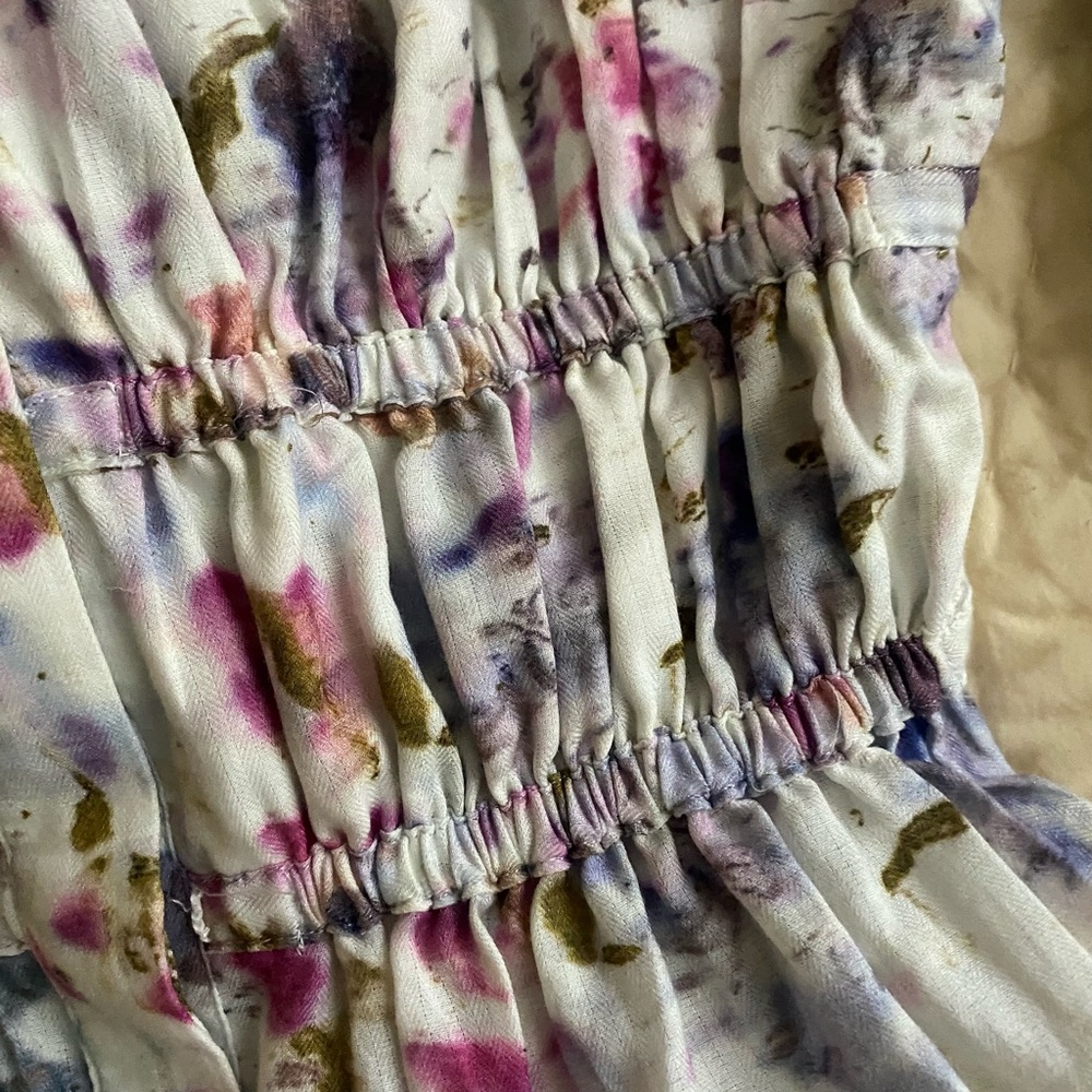 J. Crew Floral long sleeve Blouse - Picture 4 of 5